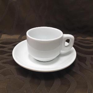 Блюдце кофейное фарфор Fairway к чашке 4892A 120МЛ