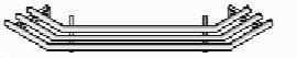Направляющие для линии раздачи Emainox Sta45 8035136