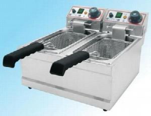 Фритюрница Beckers FB 4+4 LTA на 8л, 4кВт, настольная