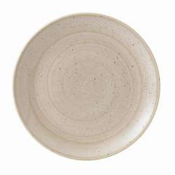 Купить тарелка мелкая 28,8см, без борта, stonecast, цвет nutmeg cream snmsev111 – цена от завода, доставка до двери | RuOborudovanie.ru