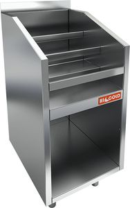 Лестница ликёрная HiCold НБмлЛ-5/5Б с бортом 500х500х850мм