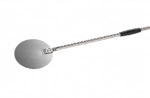 Лопата для пиццы Gimetal R-17/120 поворотная круглая D17см сталь ручка 120см