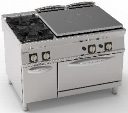 Плита комбинированная 900 серии Tecnoinox Pfpg12Gg9 313032 газ