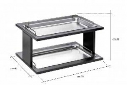 Купить витрина linea buffet 2-ярусный для фр. 51131056 – цена от завода, доставка до двери | RuOborudovanie.ru