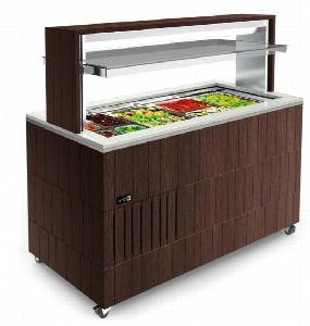 Стол шведский тепловой Enofrigo Doge Isola 1400 Bm венге A1Dogeibm14/W