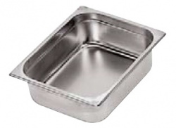 Купить гастроемкость из нержавеющей стали gn2/1х6,5 см paderno 1410106 – цена от завода, доставка до двери | RuOborudovanie.ru
