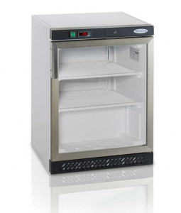 Шкаф морозильный Tefcold Uf200G-P на 200л со стеклом