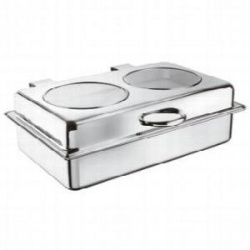 Купить чафинг-диш paderno 58172-54 с крышкой 10л, 57х47х18см, сталь – цена от завода, доставка до двери | RuOborudovanie.ru