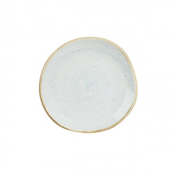 Купить тарелка мелкая "волна" 18,6см, без борта, stonecast, цвет duck egg blue sdesog71 – цена от завода, доставка до двери | RuOborudovanie.ru