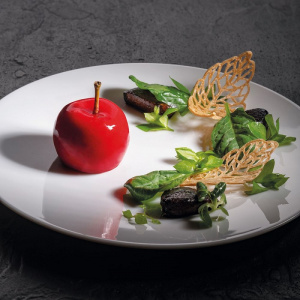 Форма силиконовая "Gourmand яблоко" D45Мм H37,5Мм, 46мл, 15 ячеек Gg036S