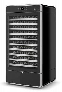 Шкаф винный Enofrigo I.Am H1600 вент. черный Рамка серебр. Компл. Ящ. M1V1Na+Ga8901/011