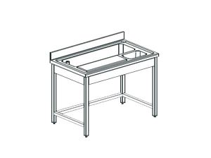 Стол разделочный для рыбы Apach Chef Line Ltpf127S1