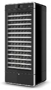 Шкаф винный Enofrigo I.Am H2000 вент. черный Рамка серебр. Компл. Ящ. L1V1Na+Ga8901/010