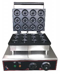 Вафельница Airhot Dm-12 пончик/донатс 12шт. 270x186мм, чугун, электр, настольн.