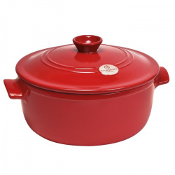Купить кастрюля керамическая 4,0л d26см, серия flame, цвет гранат 454034 – цена от завода, доставка до двери | RuOborudovanie.ru