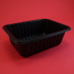 Купить контейнер под запайку pp 187x137x63 черный, 480 шт – цена от завода, доставка до двери | RuOborudovanie.ru