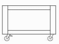 Подставка под печь Sottoriva Modul 2 Bas2-H 94