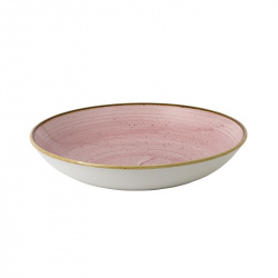 Купить тарелка глубокая 24,8см 1,13л, без борта, stonecast, цвет petal pink sppsevb91 – цена от завода, доставка до двери | RuOborudovanie.ru