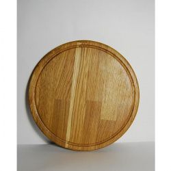 Доска для пиццы D400Мм, с желобом, серия Pizzas, ясень, цвет Tr01 Pz0110007-Tr01