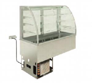 Витрина холодильная с охл. Ванной Emainox I7Vvc3Rvr4 8046526 встраиваемая