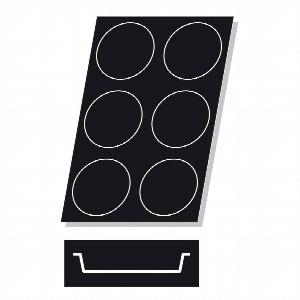 Форма силиконовая круг 6 порций 60Х40СМ Paderno 47740-72