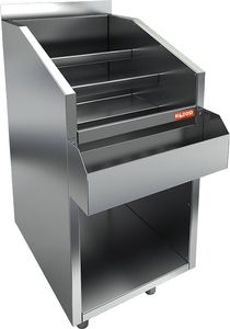 Лестница ликёрная HiCold НБмлЛ-10/5БК с бортом и карманом 1000х600х850мм