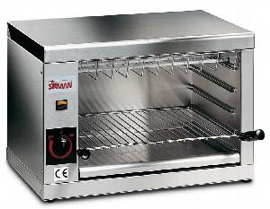 Гриль-саламандра Sirman Basic 1Ф. 1зона, настольн. 620х350х430мм