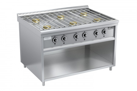 Плита газовая Вулкан-Heidebrenner Прг-Iiа-6М Standart арт.823109 серия 900