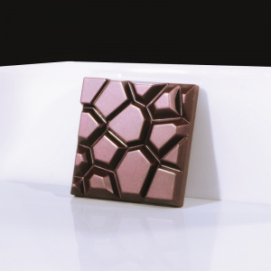 Форма для шок. Плитки 70Х70ММ H11Мм, 50ГР, 6 ячеек, п/к Ma2013