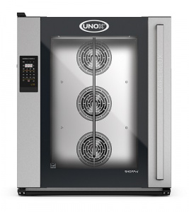 Печь конвекционная Unox XEFT-10EU-ELRV-DR на 10ур.600х400, настол. с дренаж.отверст.